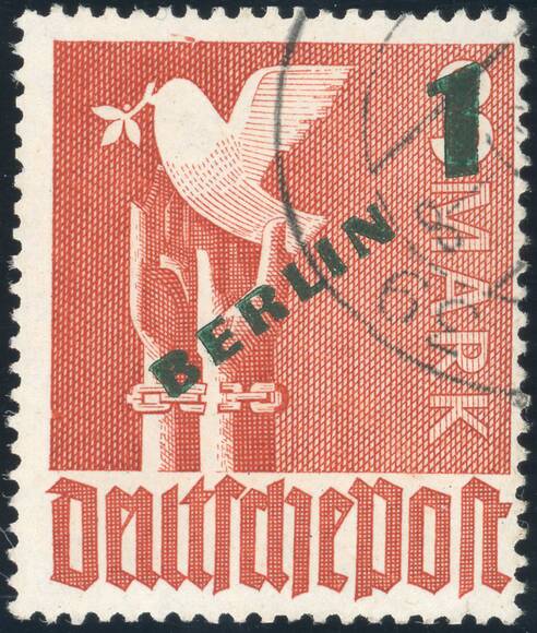 BERLIN 1949 MiNr. 67 II BERLIN 1949 MiNr. 67 II