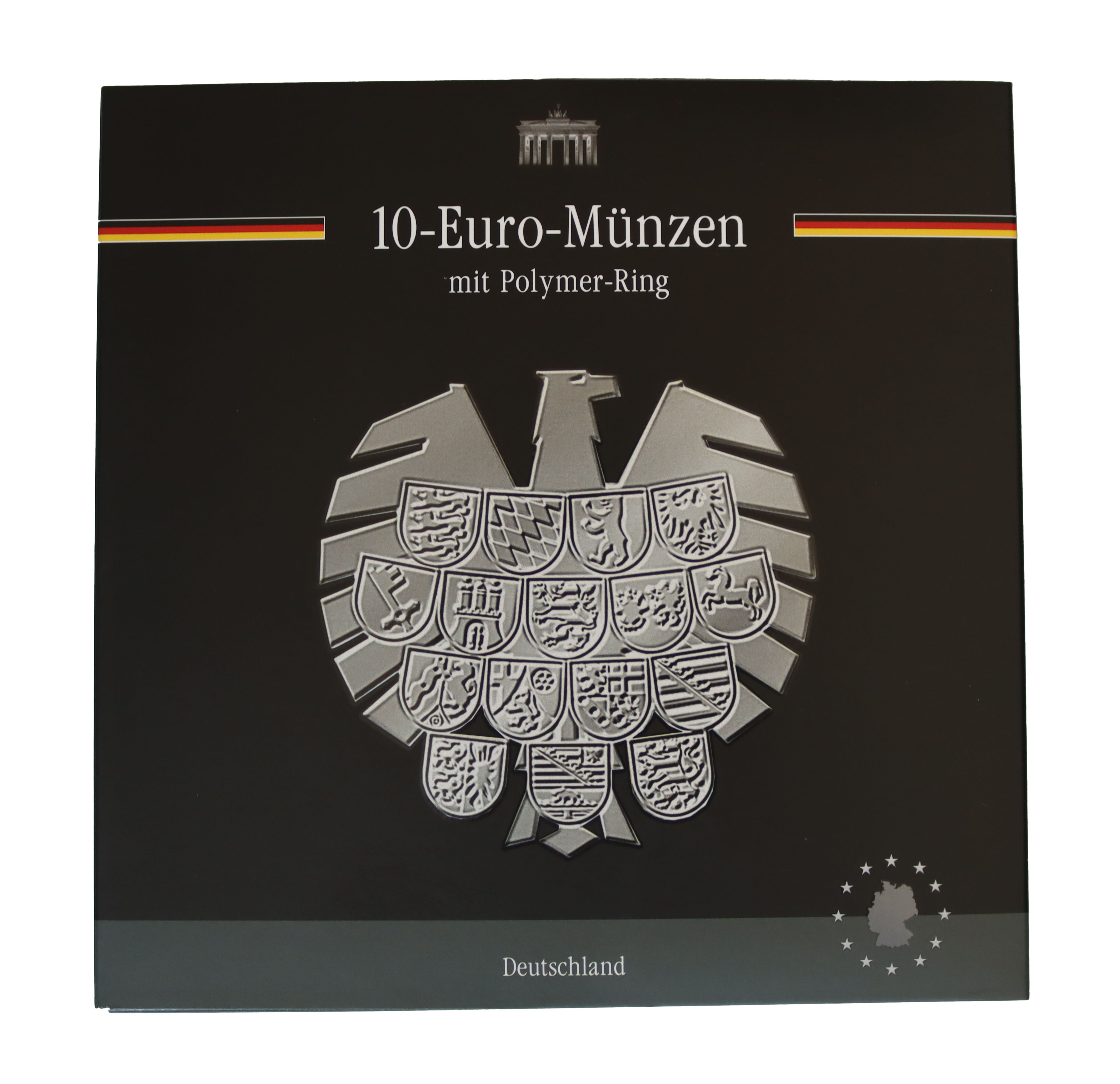 BRD aus 2002-2010 Set mit 11 x 10 Euro Silber im Polymerring