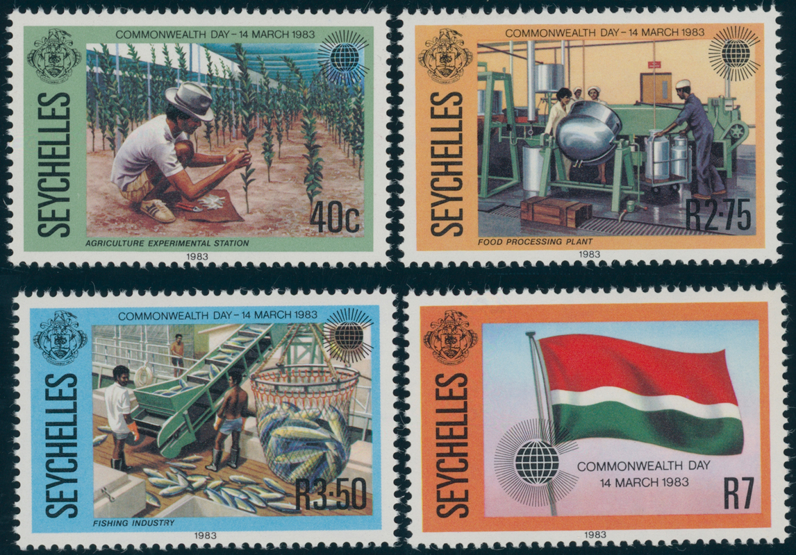 SEYCHELLEN 1983 MiNr. 527-530
