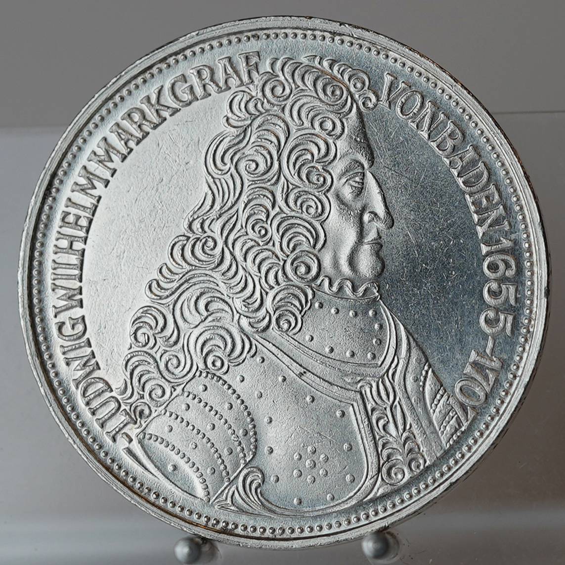 BRD 5 DM Markgraf von Baden 1955 G Jaeger 390