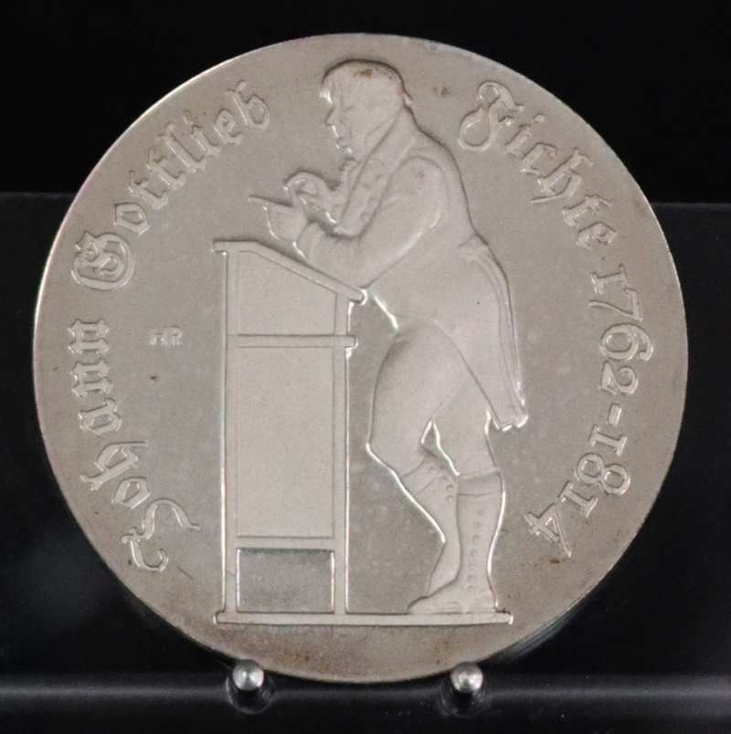 DDR 10 Mark 1990 Johann Gottlieb Fichte Jaeger 1636 Polierte Platte