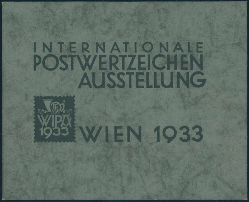 ÖSTERREICH 1933 Block 1 Wipa mit Umschlag