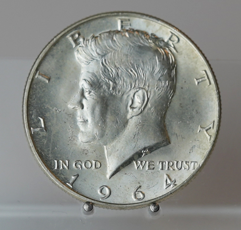 USA 1/2 Dollar 1964 D (Denver) Silber Kennedy