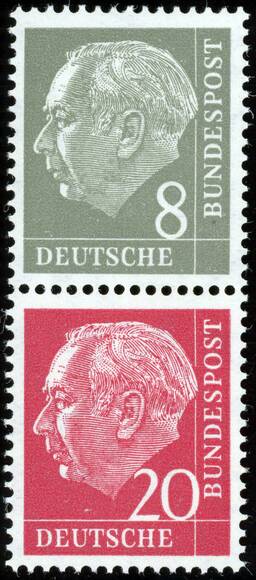 BRD 1960 Zusammendruck S 49 Y I BRD 1960 Zusammendruck S 49 Y I