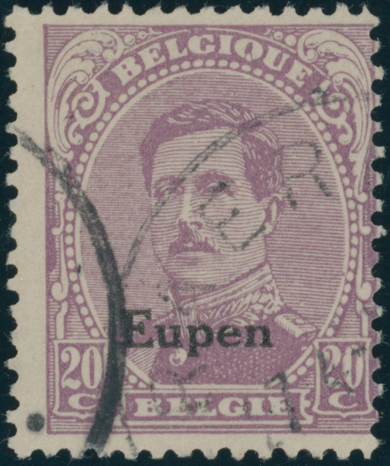 EUPEN 1920 MiNr. 6 A I PF