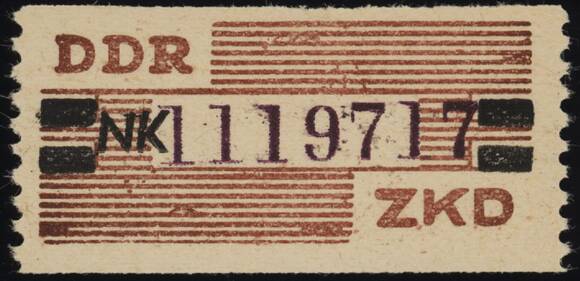 DDR-Dienst MiNr. B 29 NK, Dresden