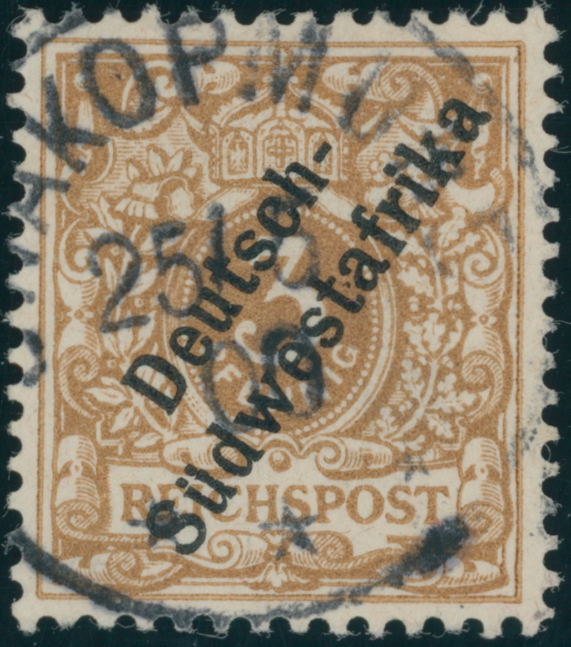 DEUTSCH-SÜDWESTAFRIKA 1898 MiNr. 5 e
