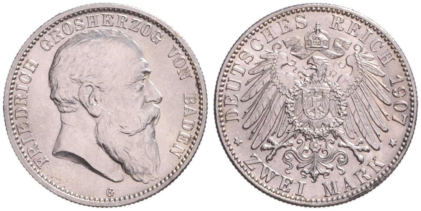 BADEN 2 Mark 1907 G, Jaeger 32