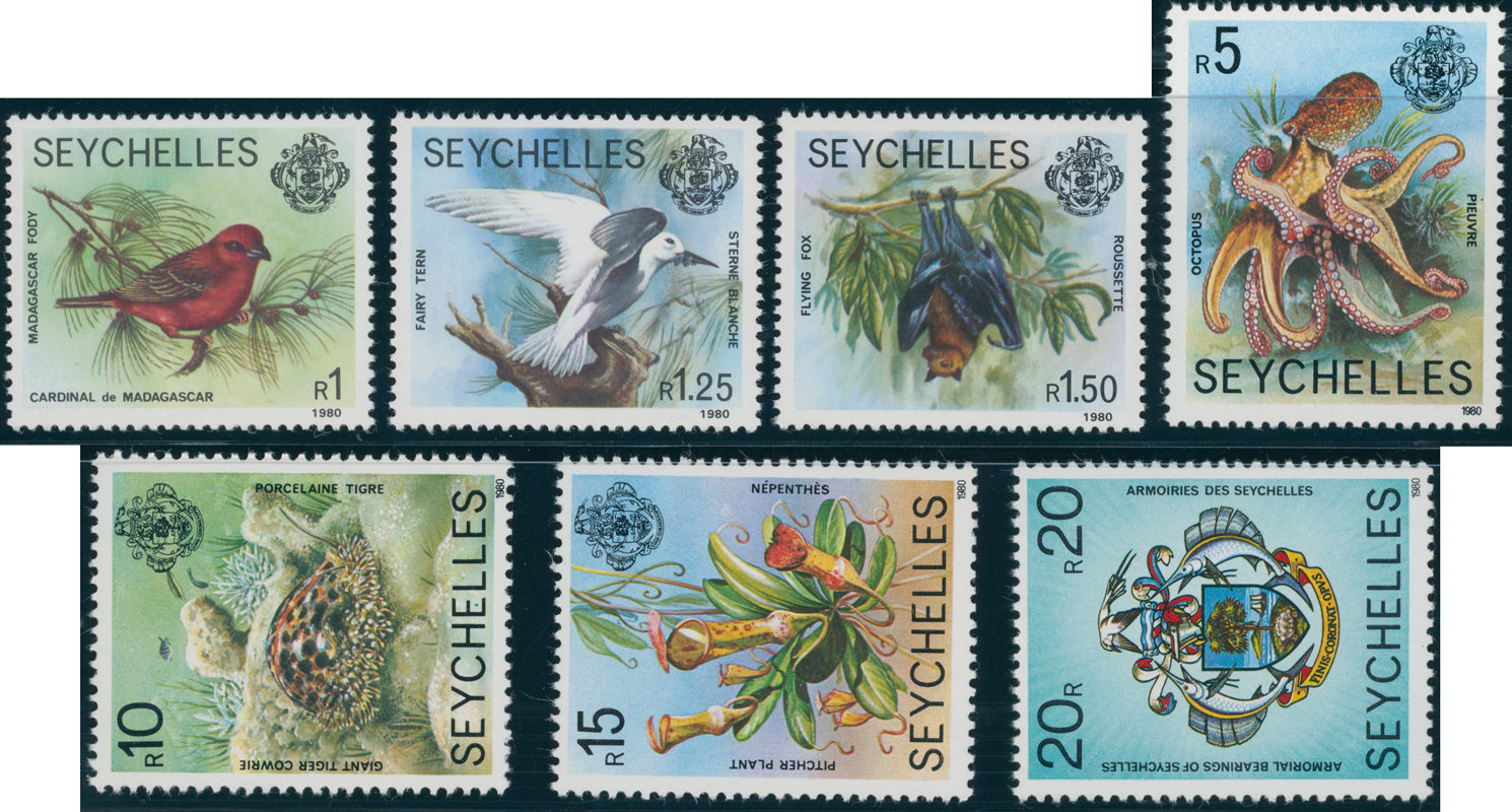 SEYCHELLEN 1977 MiNr. 402-09 III.I