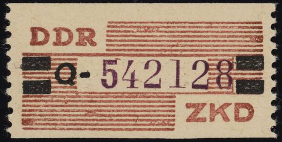 DDR-Dienst MiNr. B 29 Q, Cottbus