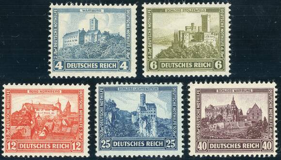DR 1932 MiNr. 475-478