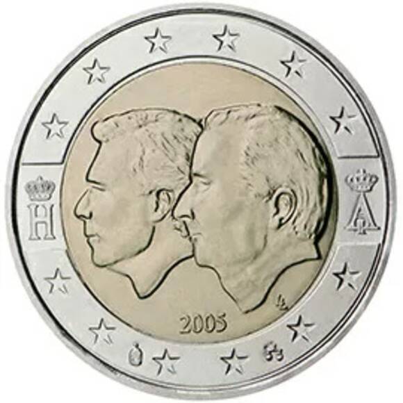 BELGIEN 2 Euro 2005 Wirtschaftsunion Belgien-Luxemburg BELGIEN 2 Euro 2005 Wirtschaftsunion Belgien-Luxemburg