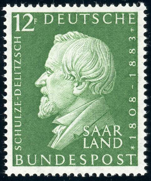 SAARLAND 1957 MiNr. 438