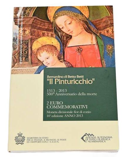 SAN MARINO 2 Euro 2013 Pinturicchio