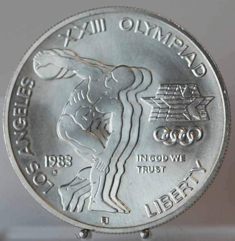 USA 1 Dollar 1983 S Olympische Spiele in Los Angeles