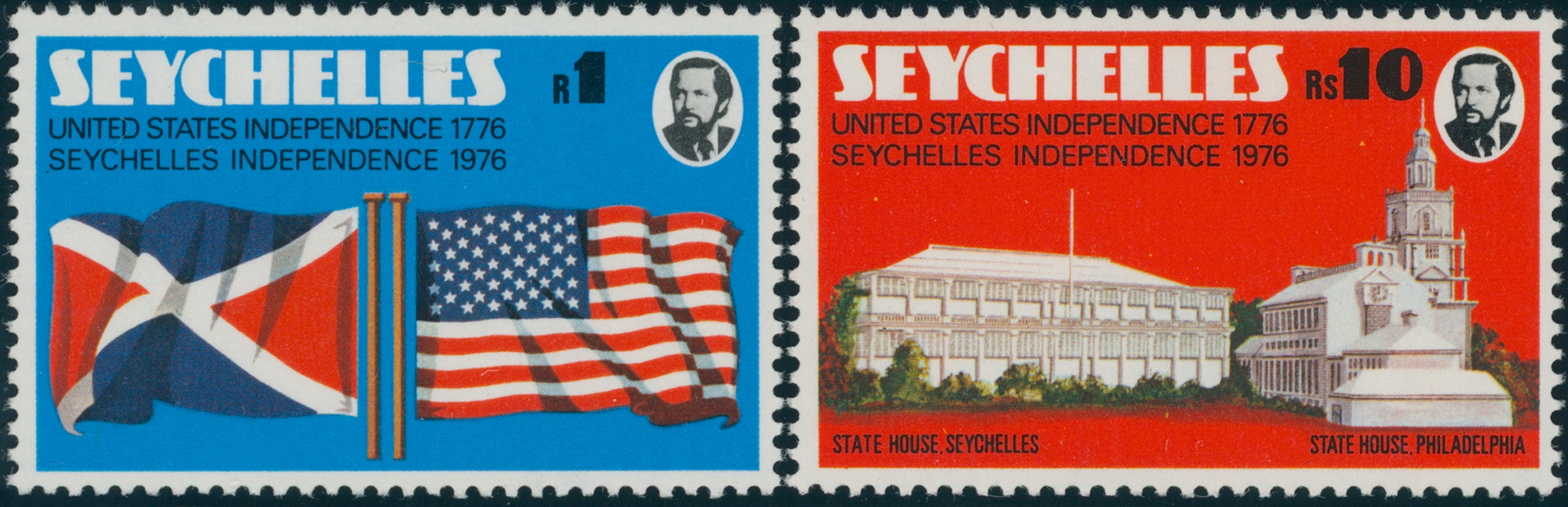 SEYCHELLEN 1978 MiNr. 356-357