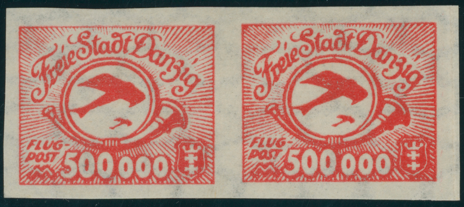DANZIG 1923 MiNr. 178 U (2)