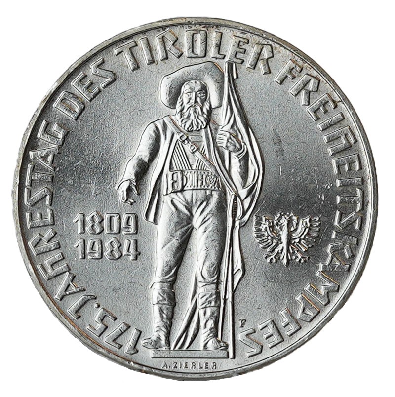 ÖSTERREICH 500 Schilling 1984 Tiroler Aufstand