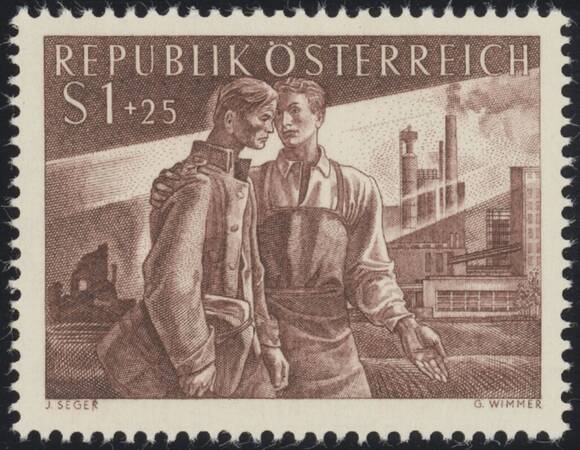 ÖSTERREICH 1955 MiNr. 1019