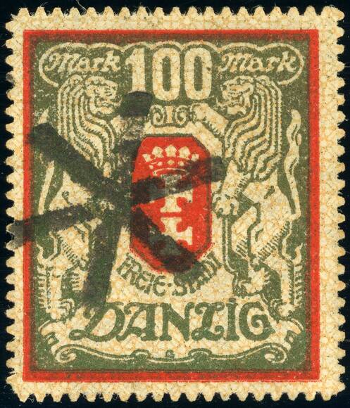 DANZIG 1922 MiNr. 101 Y DANZIG 1922 MiNr. 101 Y