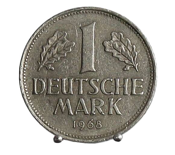 BRD 1 Deutsche Mark 1968 J Jaeger 385