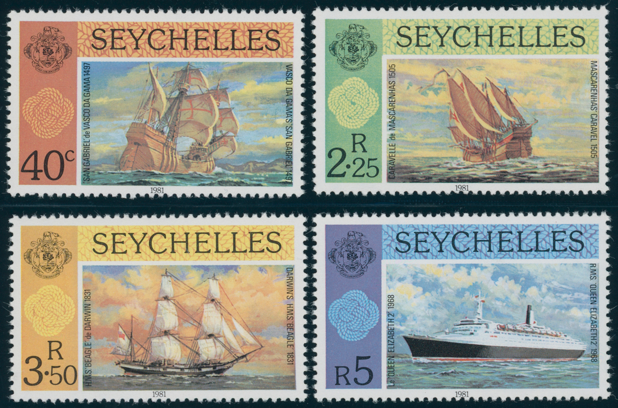 SEYCHELLEN 1981 MiNr. 474-477