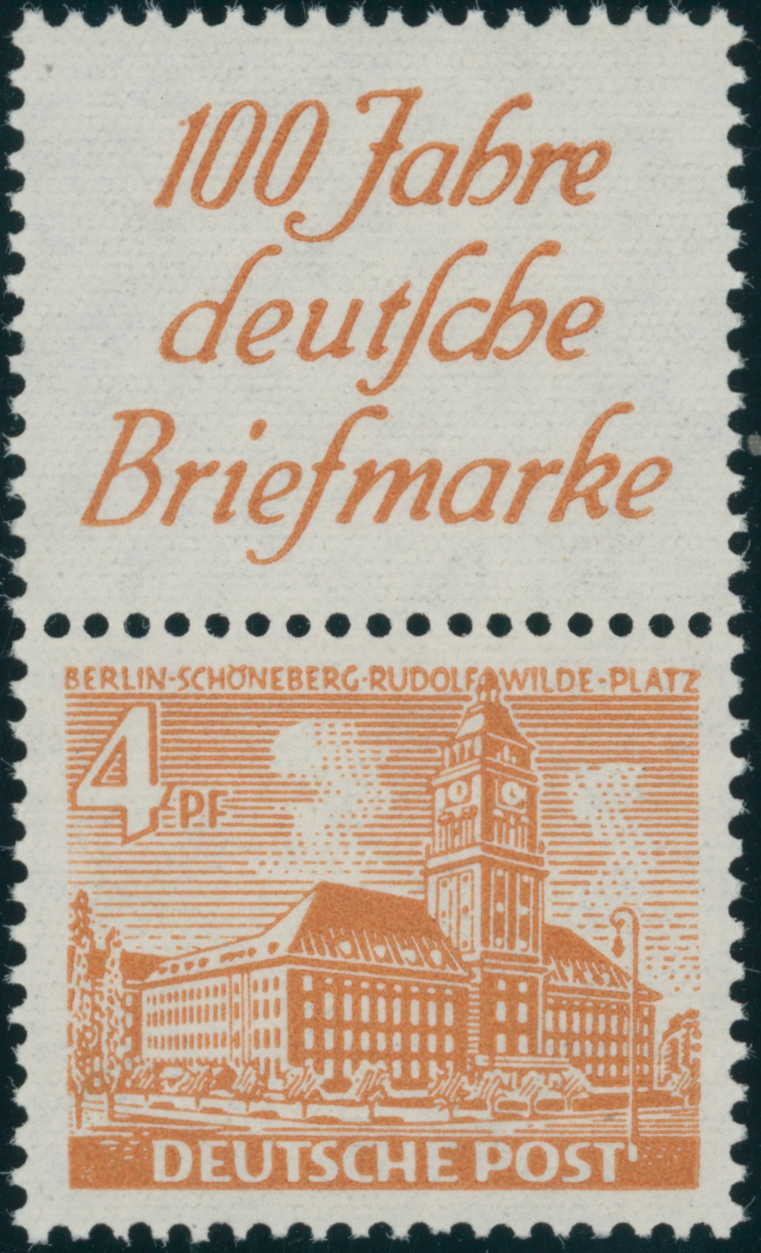 BERLIN 1949 Zusammendruck S 2