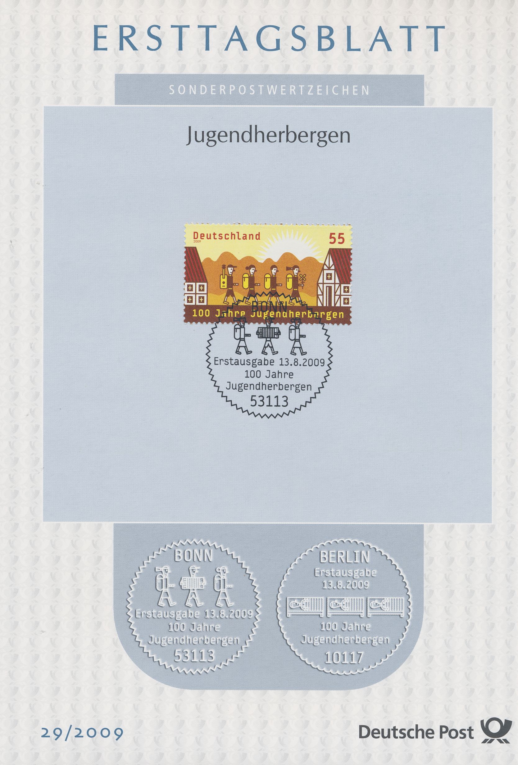 BRD Ersttagsblätter Jahrgang 2009