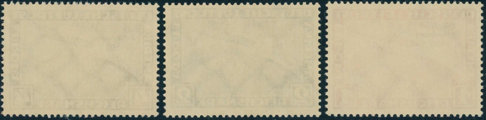 Deutsches Reich 1933 MiNr. 496-498 Chicagofahrt