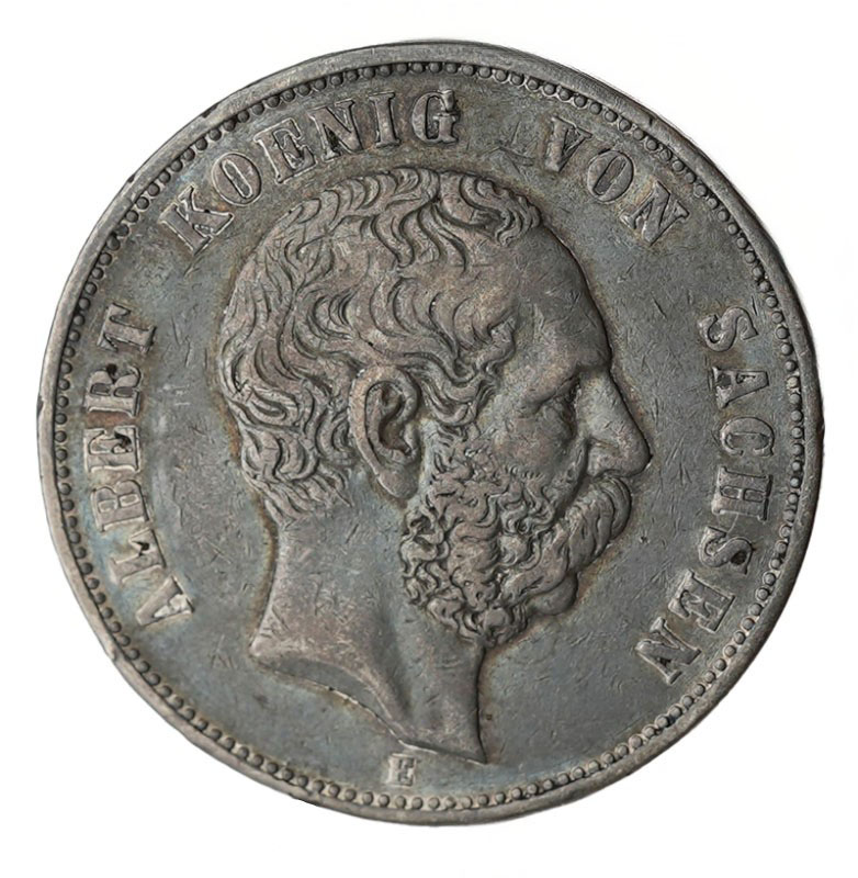 SACHSEN 5 Mark 1893 E, Jaeger 125
