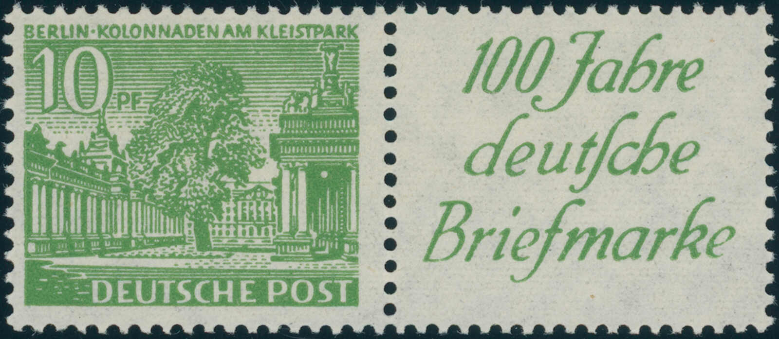 BERLIN 1949 Zusammendruck W 11