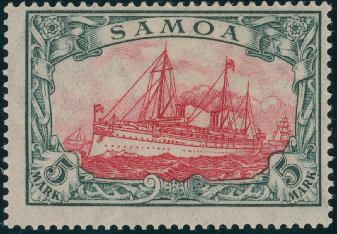 SAMOA 1915 MiNr. 23 I A