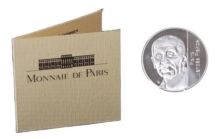 FRANKREICH 5 Francs 1992 Silber Pierre Mendès-France