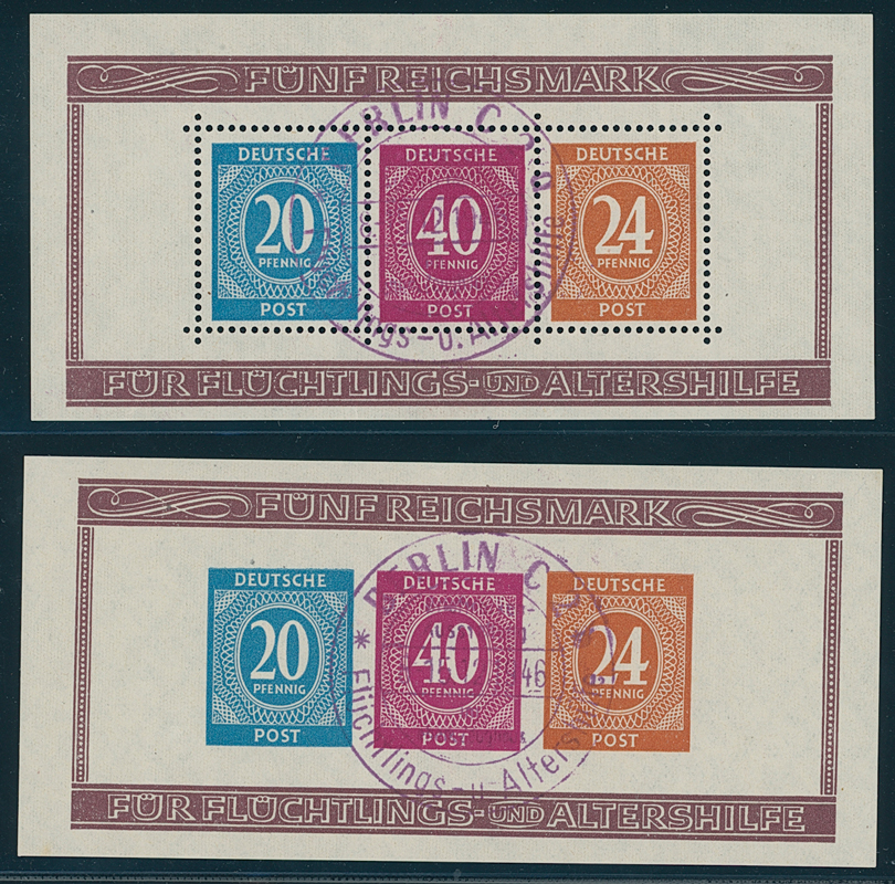 ALL.BES. 1946 Block 12 A/B ALL.BES. 1946 Block 12 A/B