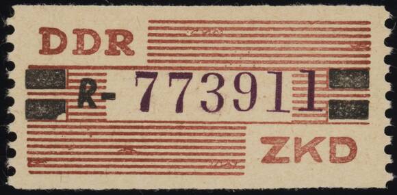 DDR-Dienst MiNr. B 29 R, Erfurt