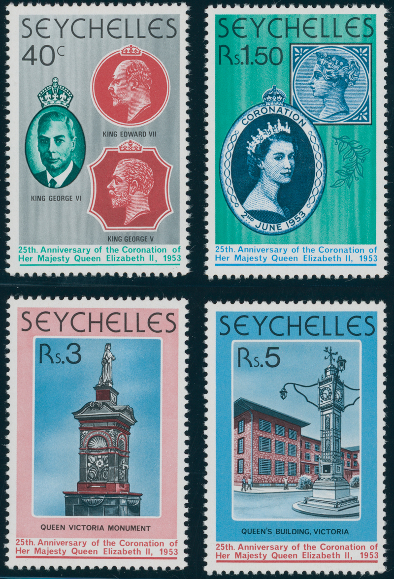 SEYCHELLEN 1978 MiNr. 418-421