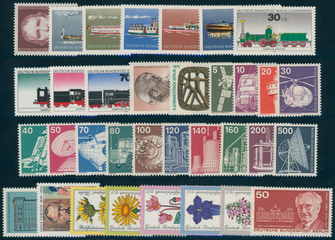 BERLIN 1975 Jahrgang komplett