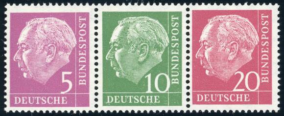 BRD 1960, MiNr. W 20 Y I BRD 1960, MiNr. W 20 Y I