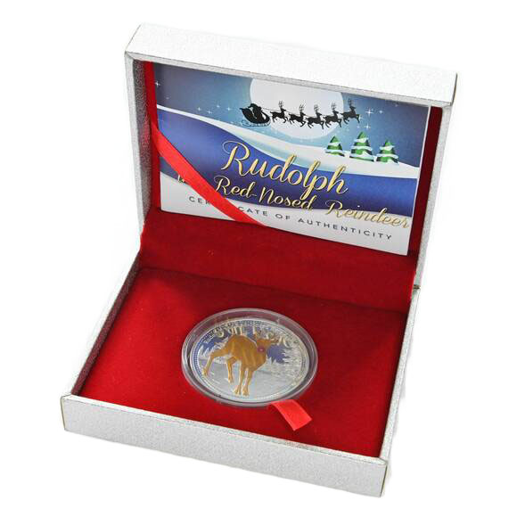 KIRIBATI 2014, 5 Dollars Silber 'Weihnachten'