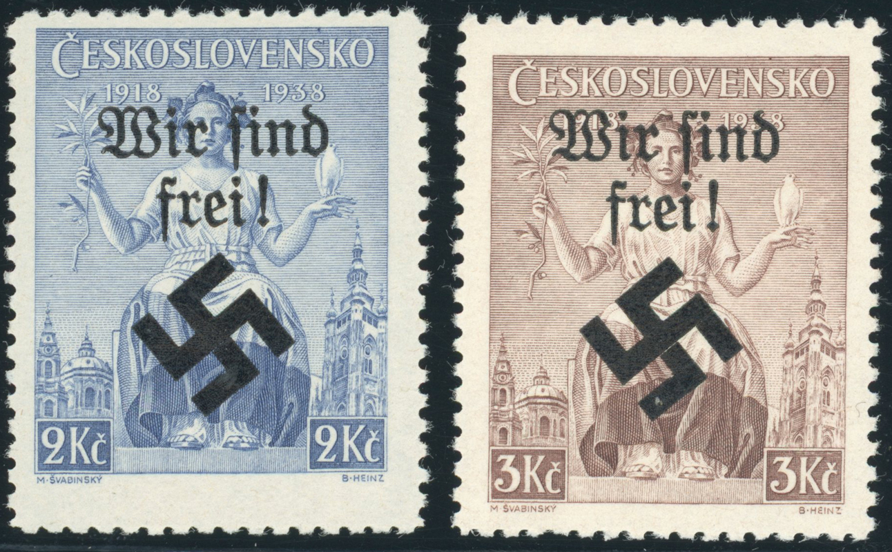 MÄHRISCH-OSTRAU 1939 MiNr. 30-31