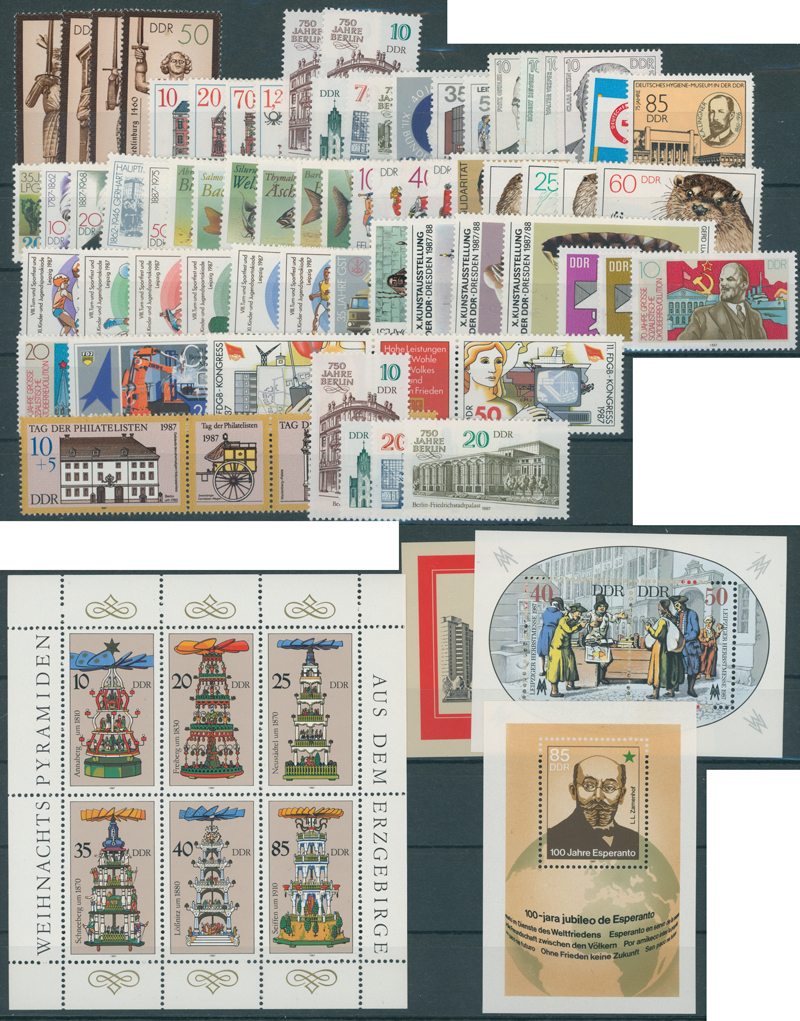 DDR 1987 Jahrgang komplett
