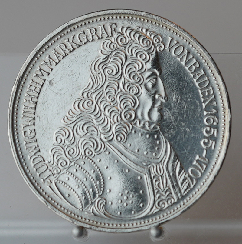 BRD 5 DM Markgraf von Baden 1955 G, Jaeger 390