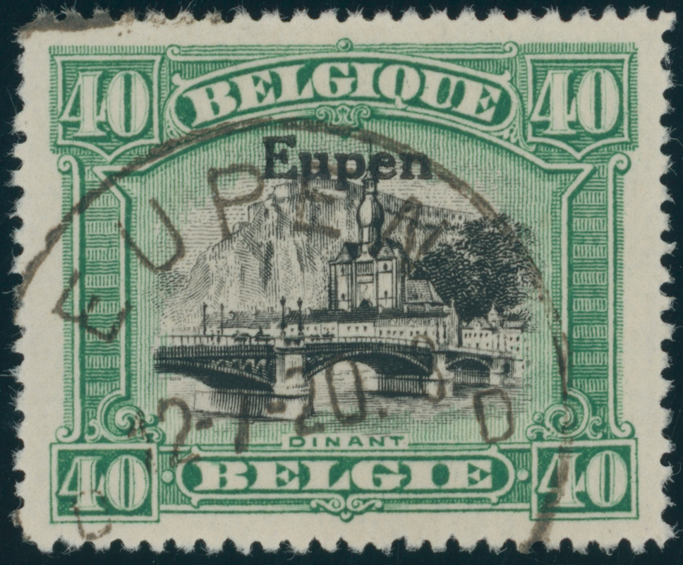 EUPEN 1920 MiNr. 9 C