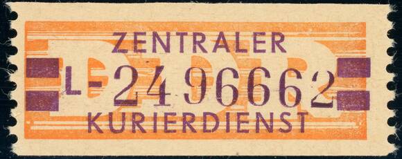 DDR-Dienst MiNr. B 23 L N