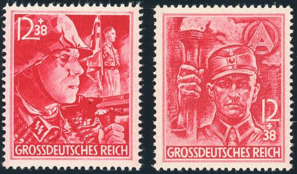 DR 1945 MiNr. 909-910