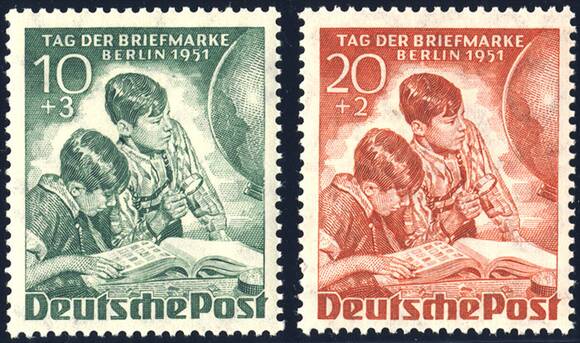BERLIN 1951 MiNr. 80-81