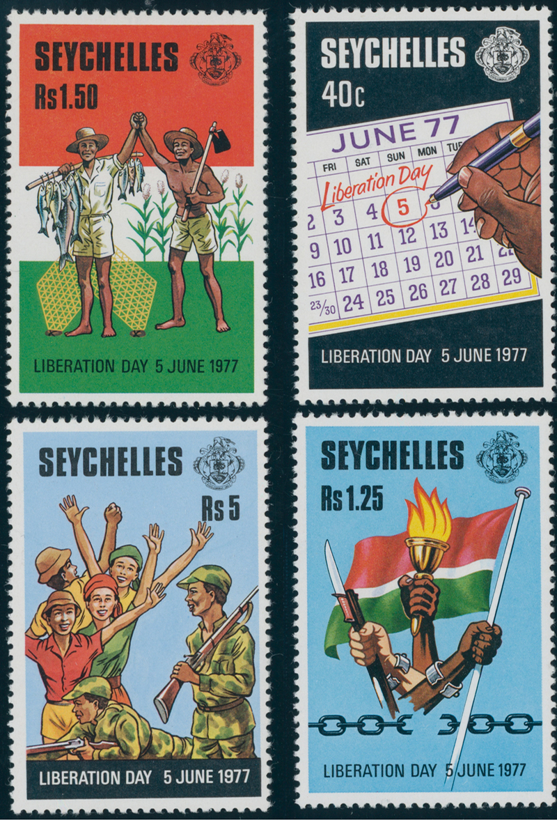 SEYCHELLEN 1978 MiNr. 414-417