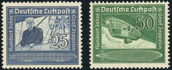 Deutsches Reich 1938 MiNr. 669-670