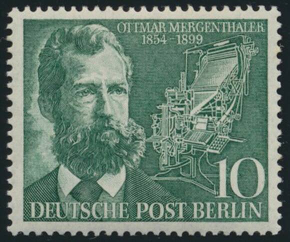 BERLIN 1954 MiNr. 117