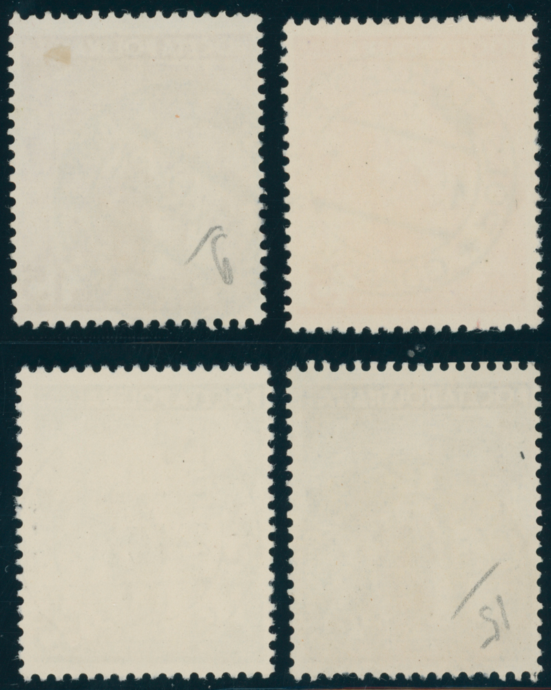 PORT GDANSK 1938 MiNr. 34-37